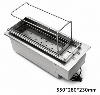 Bếp nướng xiên dùng than 11 xiên