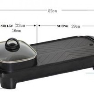 Bếp nướng lẩu dùng điện Model 807