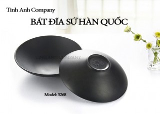 Bát Sứ Đen 3268