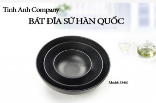Bát Sứ Đen 33465