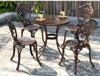 BỘ BÀN NƯỚNG KẾT HỢP BÀN TRÀ SÂN VƯỜN - BAN CÔNG- SÂN THƯỢNG