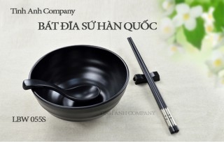 Bát Sứ Đen LBW 055S