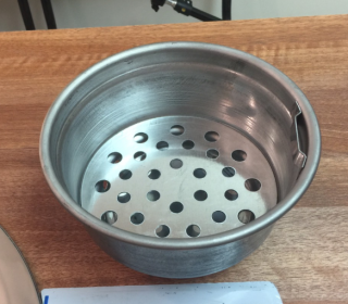Giỏ than của bếp nướng than tự tiêu khói