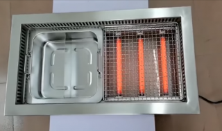 7. BẾP VỪA NƯỚNG VỪA LẨU ĐIỆN HÚT ÂM SÀN