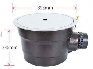 Bếp than tự tiêu khói điều khiển rời
