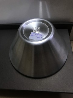 Bát inox Hàn Quốc 2 lớp sz 20cm . Cao 9cm