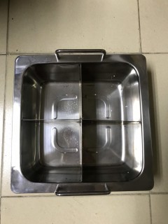 Nồi lẩu vuông 4 ngăn