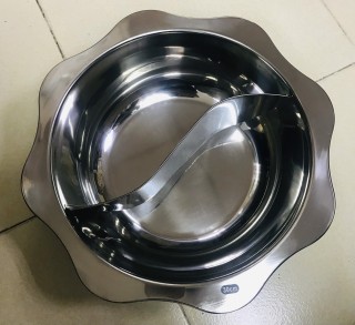 Nồi lẩu hoa hướng dương 2 ngăn